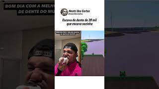 Escova de dente de 20 milque escova sozinha #lucastylty #tyltycomp #escovadedente #tecnologia