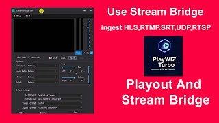 How to PlayWIZ Turbo Playout STREAM INGEST |Tamil|tutorials screenshot 4