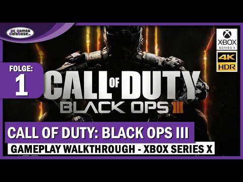 Call of Duty: Black Ops 3: Die ersten 50 Minuten der Kampagne - Gameplay | Xbox Series X - PC Games Database