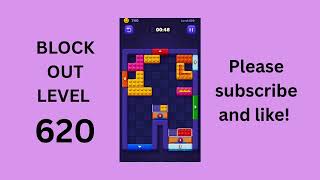 Block Out Level 620 Solution Explained ✅ | + Replay
