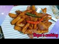 Spicy chilli potato recipe🌶️🔥| crispy chilli potato recipe | potato snacks | # rupa'scooking 