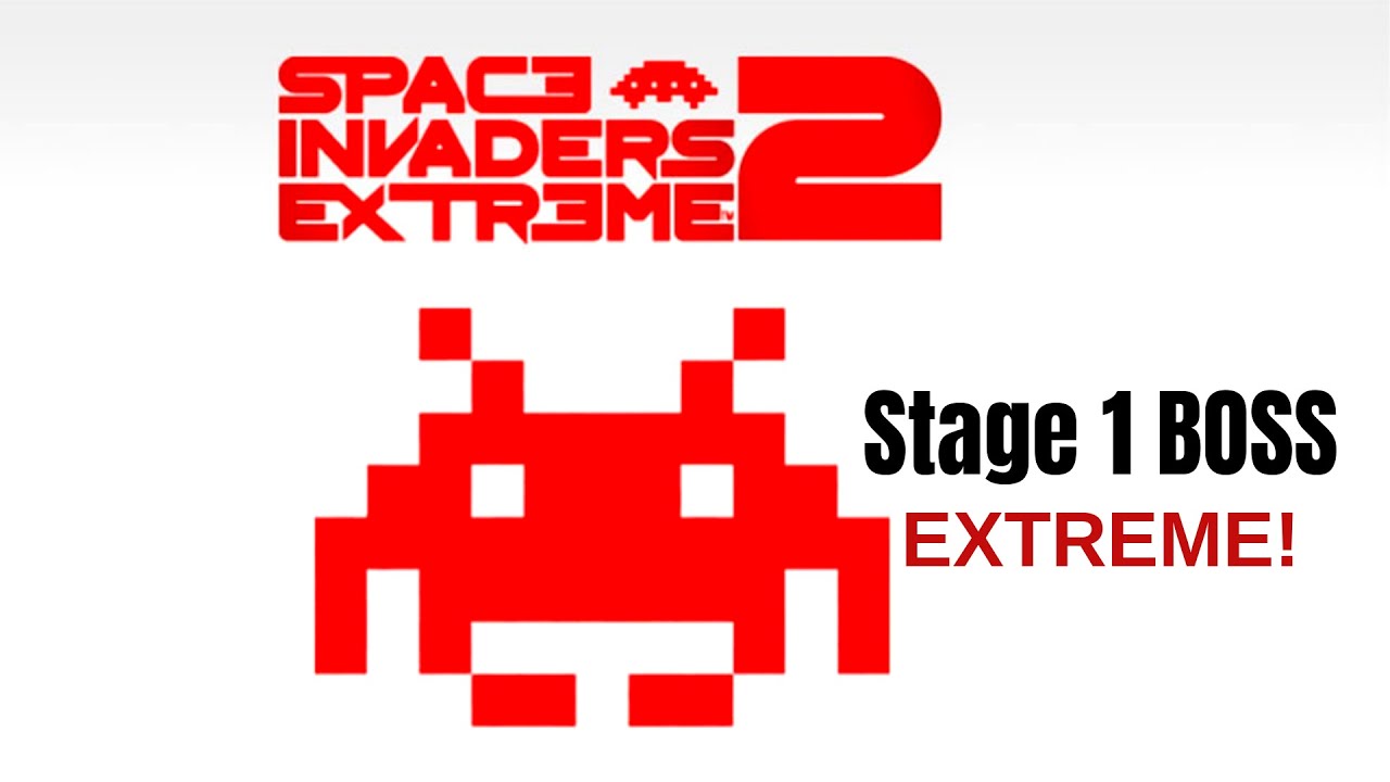Space invaders extreme 2: Stage1 Boss [Extreme]