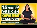 15 min Kapalbhati Kriya Practice: 21 Day Challenge #kapalbhati #kapalbhatipranayama #pranayama