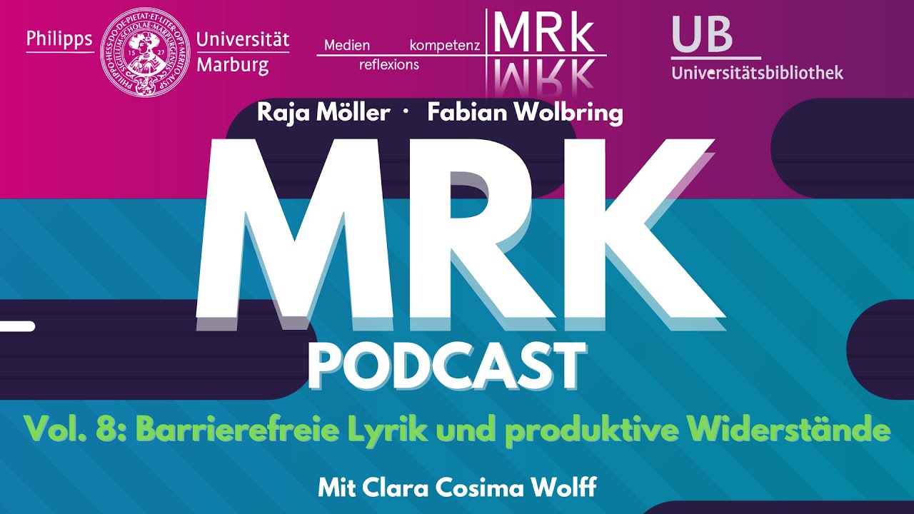 #08 Barrierefreie Lyrik und produktive Widerstände | PODCAST zur Medienreflexionskompetenz