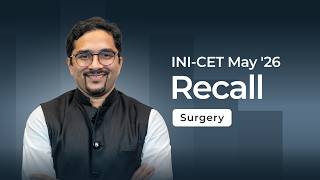 Exam Recall Series (INI-CET May '26) - Surgery
