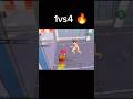 1vs4 😂 | BGMI PUBG / #pubg  #shorts  #pubgmobile #bgmi