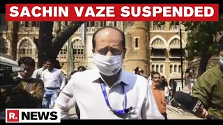 Mumbai Police Suspends Controversial API Sachin Vaze Two Days After His Arrest By NIA