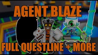 Agent Blaze's Questline | Ghost Simulator Roblox