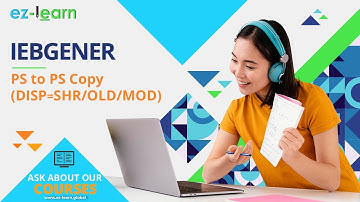 IEBGENER - Using DISP=SHR/OLD/MOD in Output PS file