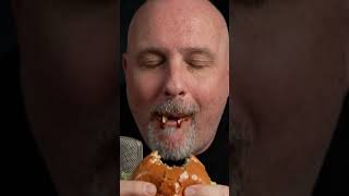 🍔 Ultimate Teriyaki Chicken Burger ASMR 🍗 #Shorts #ASMR #Mukbang #MarkPerry #TeriyakiChickenBurger