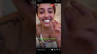 Malu Trevejo  - Instagram Live