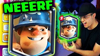 SUPERCELL NERF AL MINERO!!!!!!!!!! *100% Skill Deck* ☠