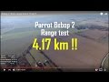 Bebop 2 drone range test 4.17 km !!