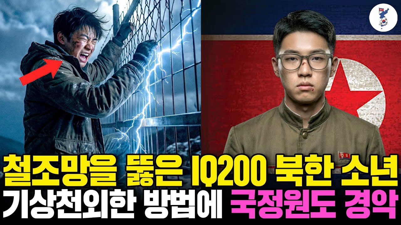 철조망을 뚫은 IQ200 북한 소년, 기상천외한 방법에 국정원도 경악ㅣ탈북감동사연