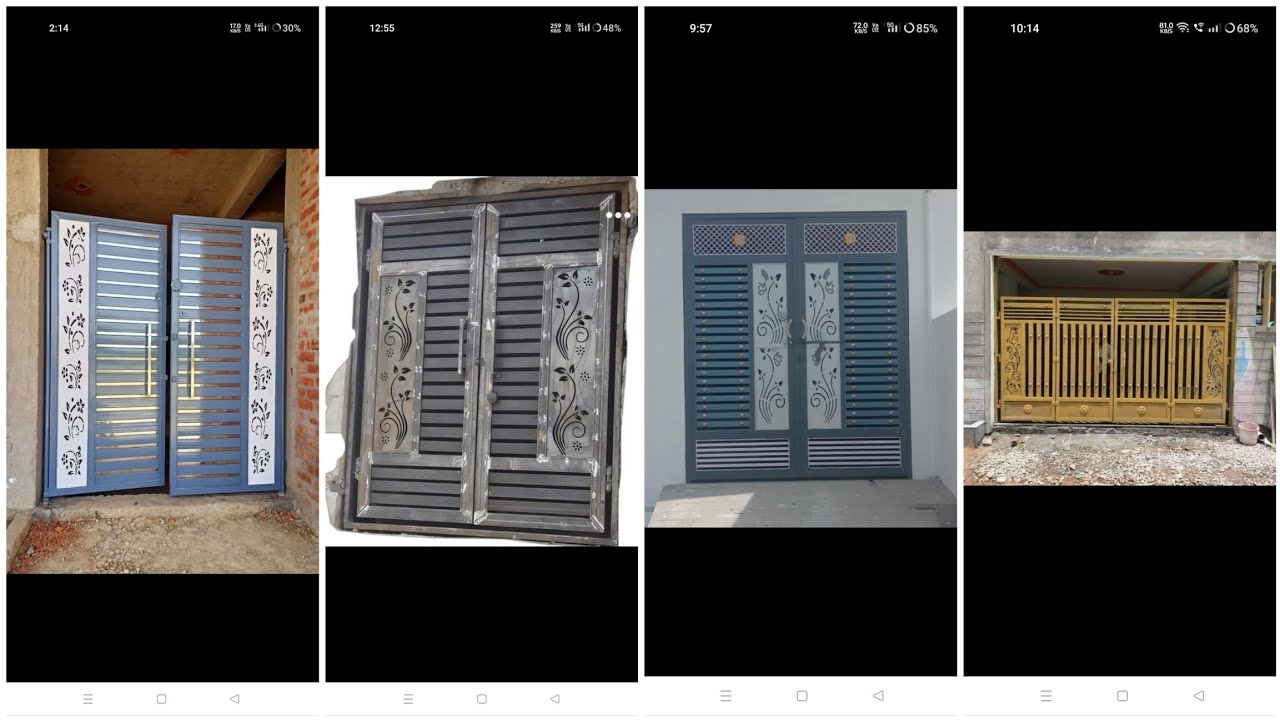 Top 50 Latest Iron Pipe Main Gate Design In 2025 With Price ...