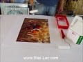 canvas print varnish roller coating