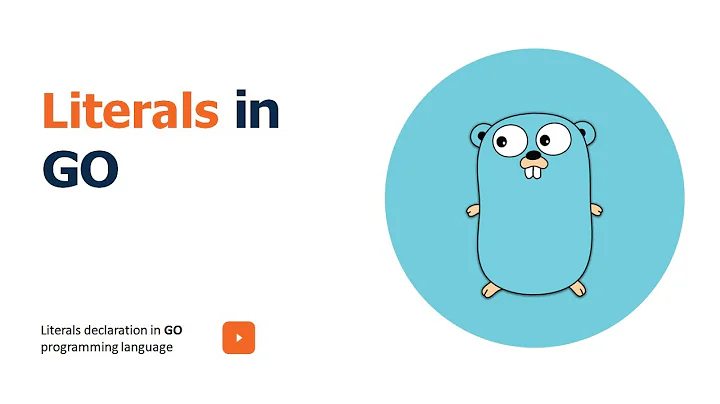 Literals in golang