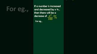 #percentage #increase & #decrease #amazing #tricks