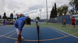 2019 USAPA West Regional Men's 5.0 19+ DJ Young Magicman Coyle Aaron Donofrio Beau Kojima Game 1