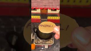 Anjali Name Pani Puri in Miniature Cooking #miniature #minicooking #miniaturecooking
