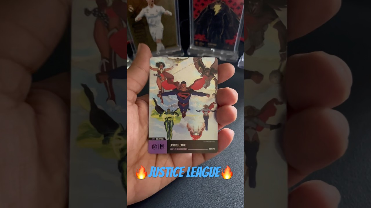 🔥EPIC PULL🔥 Hro DC Comics Hybrid NFT Trading Card Pack Opening 