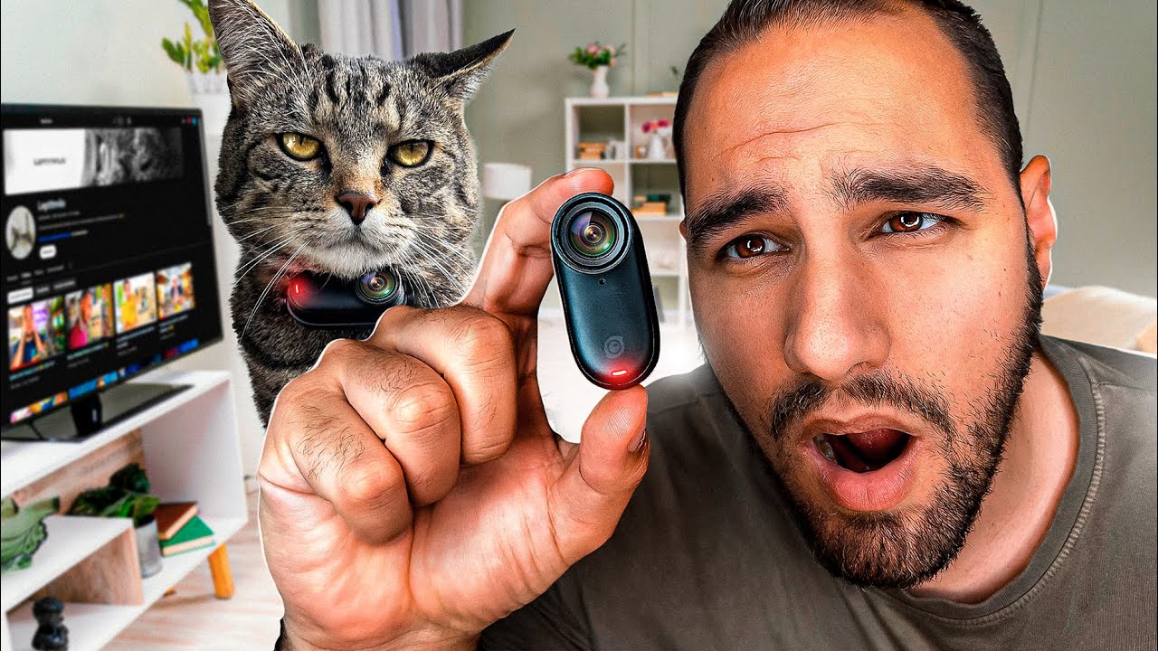 J’INSTALLE UNE CAMERA SUR MON CHAT ! 😱