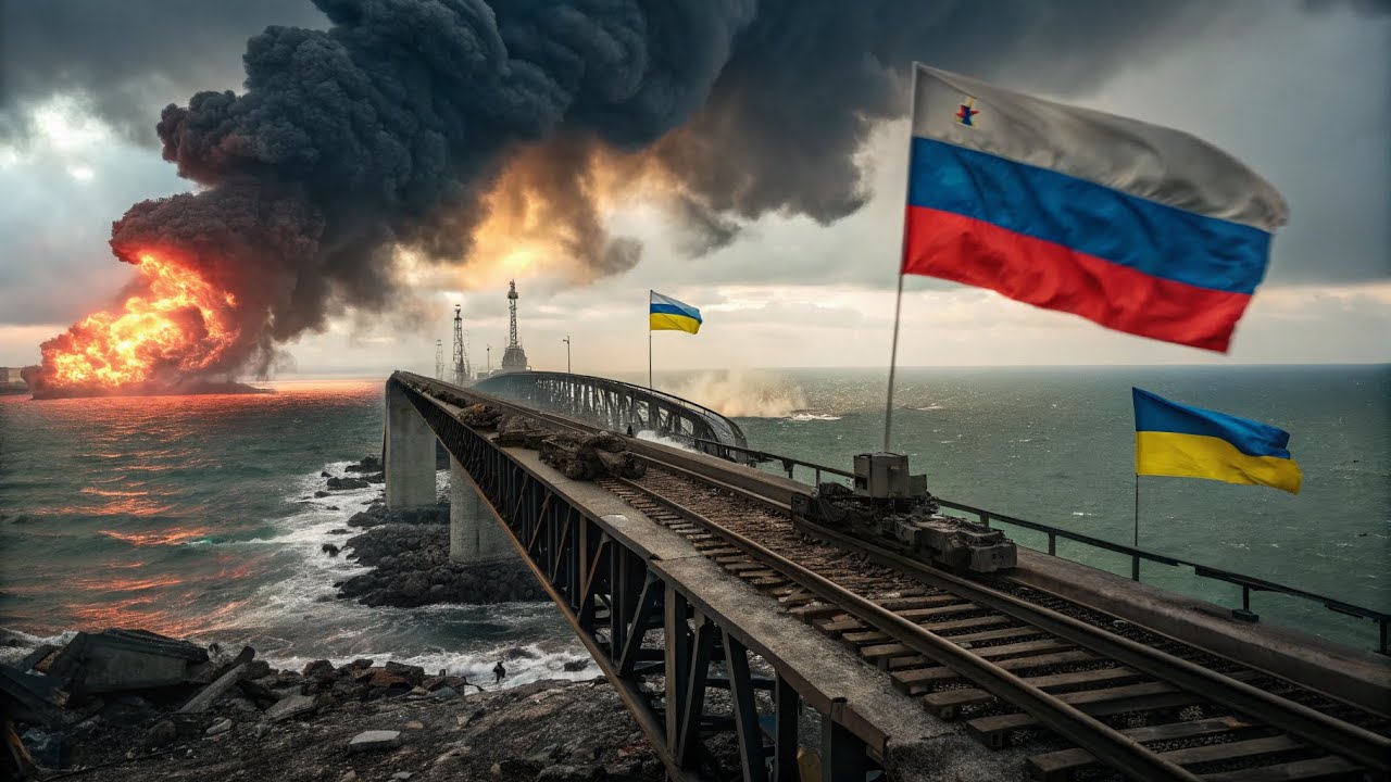 Московский сухопутный мост в Крым уничтожен — паника в России после удара Украины по железной дороге