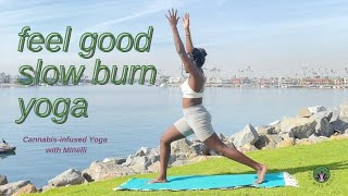 Feel Good Slow Burn | 40 Minute Yoga | Cannabis Yoga