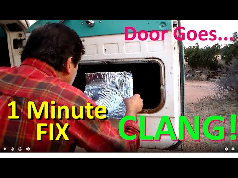 1959 Ford F100 Truck Door CLANG DIY FIX Sound