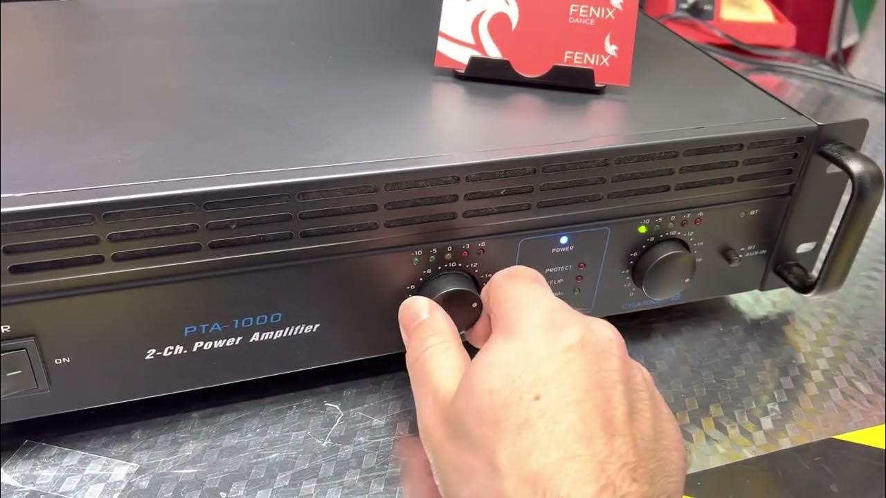 Pyle Amplifier BT PTA1000 🎉 YouTube