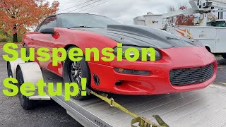 Catfish Camaro Suspension Setup! Full Spohn Package! Drag And Drive F Body!