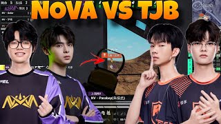 NOVA vs TJB In The Final Circle Of The PEL 2024 Spring Finals!!🔥🔥 TJB 10 Kills Chicken Dinner!!❤️