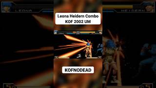 Leona Heidern Combo KOF 2002 UM 2 #kofnodead #short #reels #retro #kof #leona #kof2002um #comboskof
