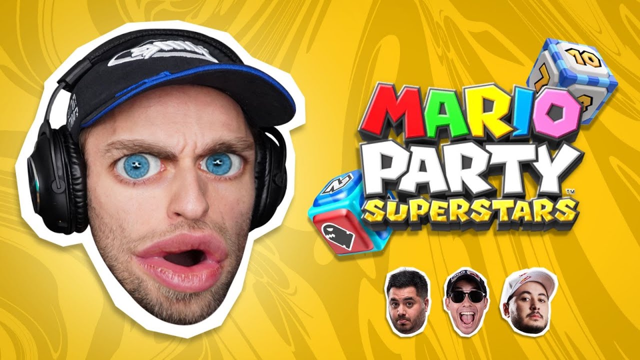 Mario Party Superstars - Rediffusion Squeezie du 17/05