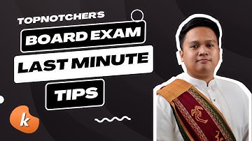 Last Minute Tips from a Board Topnotcher (Engr. Joseph Celeste - Top 3)