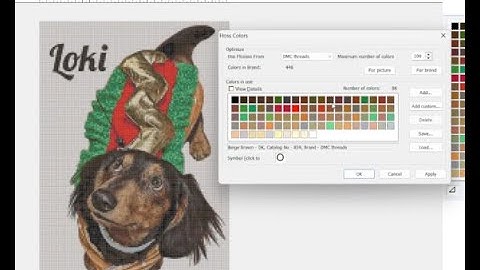 How to Easily Convert a Photo into a Cross Stitch Pattern!