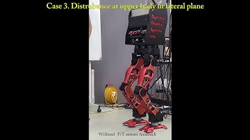 Reactive bipedal walking method for torque controlled robot (DYROS RED).