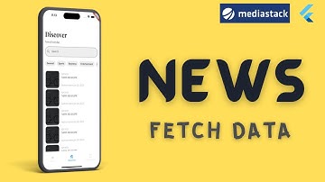 Trend Wave  | NEWS app using Flutter | FETCH DATA