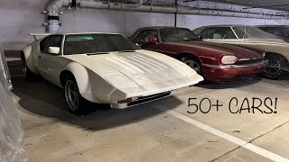 Insane Abandoned Car Collection in Maryland Parking Garage // 50+ Vehicles