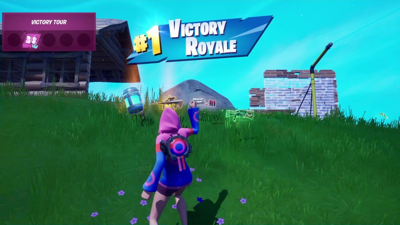 Fortnite フォートナイト Ps4 Switchクロスプレイでシーズン3でビクロイとったどー Youtube