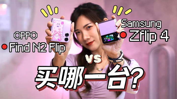 最完整的小折叠PK！OPPO Find N2 Flip VS 三星ZFlip 4！ 一样价钱要买哪一台！ - 天天要闻