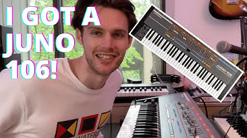 I Got a Juno-106 Synthesizer! Now how does it work?