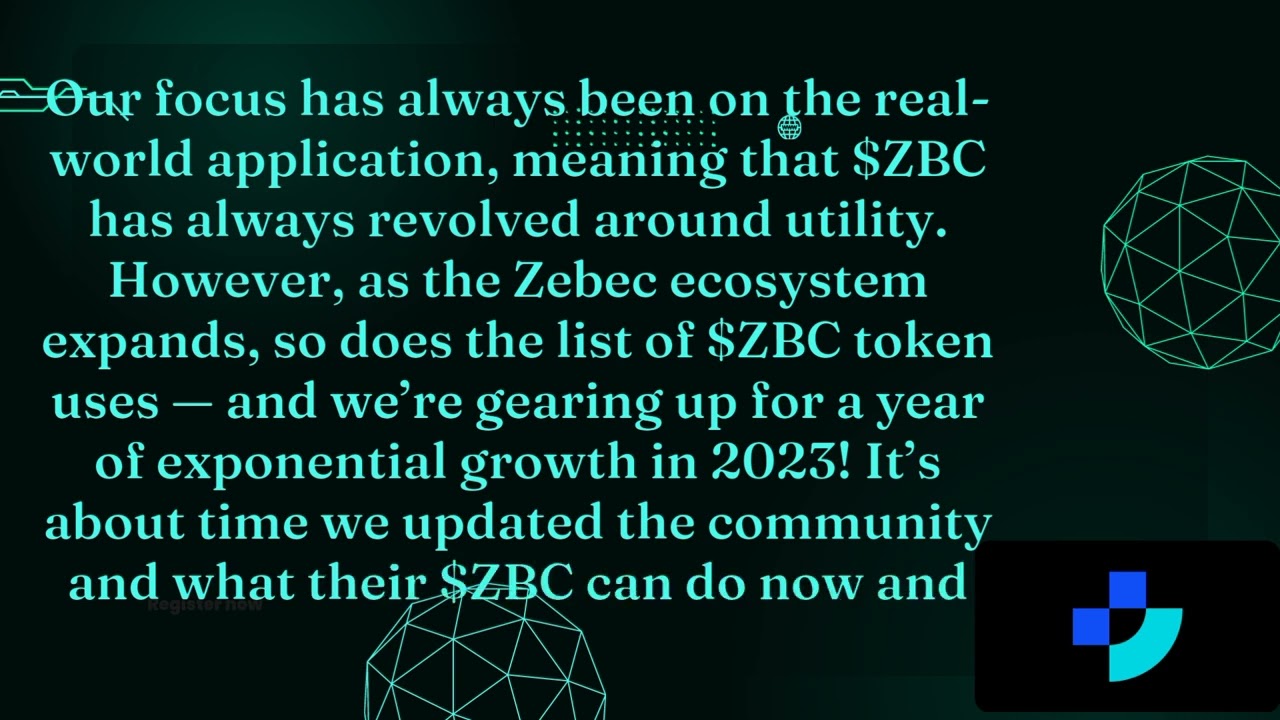 what to know about Zebec Token mechanics