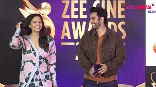 Alia Bhatt and Varun Dhawan grace the Zee Cine Awards 2023