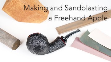 Handcrafting a Freehand Pipe - a Danish inspired Apple made from Briar and Ebonite