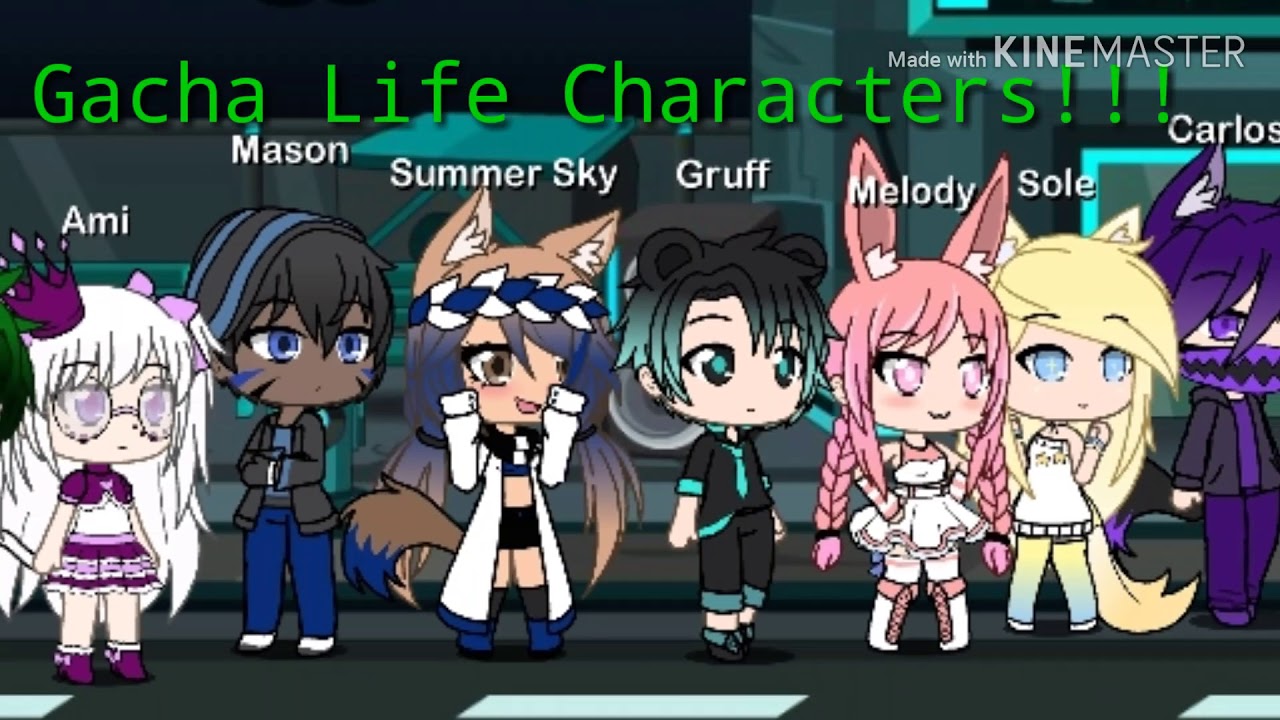 Gacha Life Characters! 