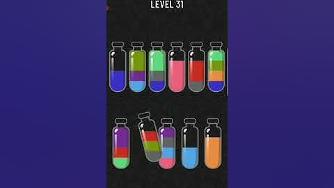 Soda Sort Puzzle Color Water Game Level 31 WalkThrough Solution Gameplay