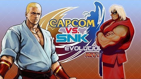 Geese Howard vs. Violent Ken - CAPCOM VS. SNK EVOLUTION REV 2