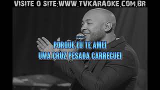 Ton Carfi   Porque Eu Te Amei Karaoke Gospel (karaoke version) - Visite o site: www.tvkaraoke.com.br