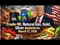 Crude Oil Today | Natural Gas Today, Gold Today | Silver Today, MCX Commodity Analysis #crudeoillive